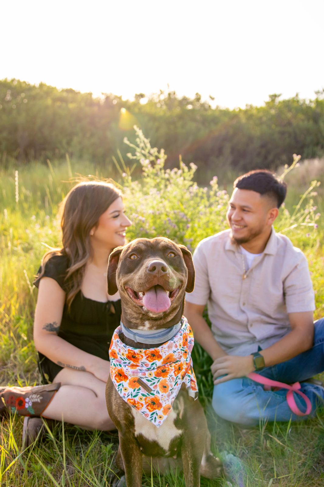 Couples photo hover