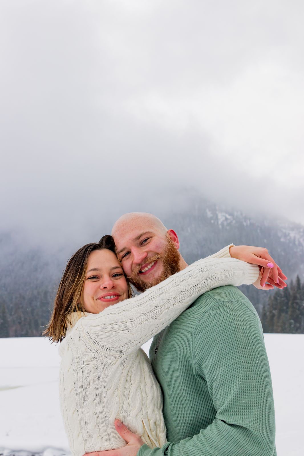 Couples photo hover